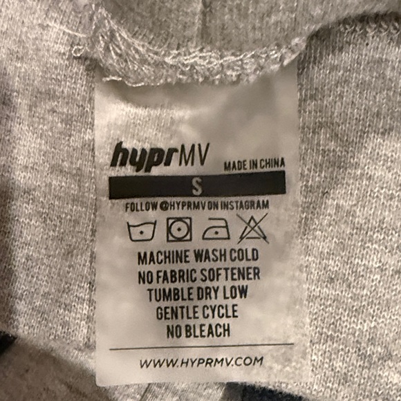 HyprMV Gray Joggers with Black Accents - Picture 2 of 4